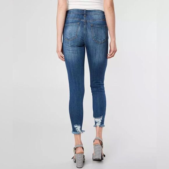 KanCan Mid-Rise Ankle Skinny Stretch Jean NEW with tags 27/7 - Picture 3 of 13